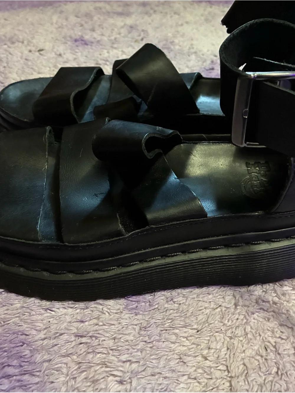 Dr. Martens Black leather Clarissa